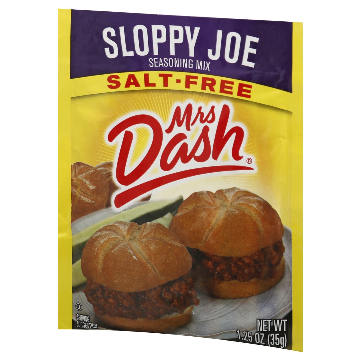 slide 2 of 12, Mrs. Dash Salt-Free Sloppy Joe Seasoning Mix 1.25 oz, 1.25 oz