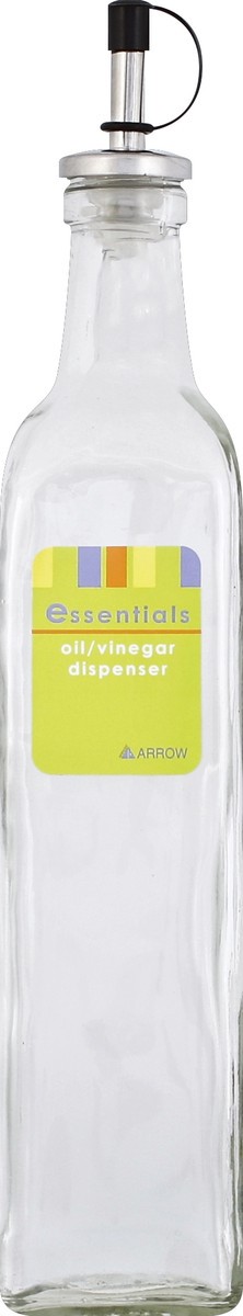 slide 2 of 2, Arrow Tall Clear Glass Oil/Vinegar Dispenser, 6 lb