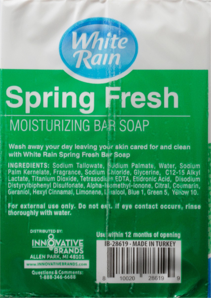 slide 7 of 9, White Rain Moisturizing Spring Fresh Bar Soap 2 - 4.06 oz Bars, 2 ct