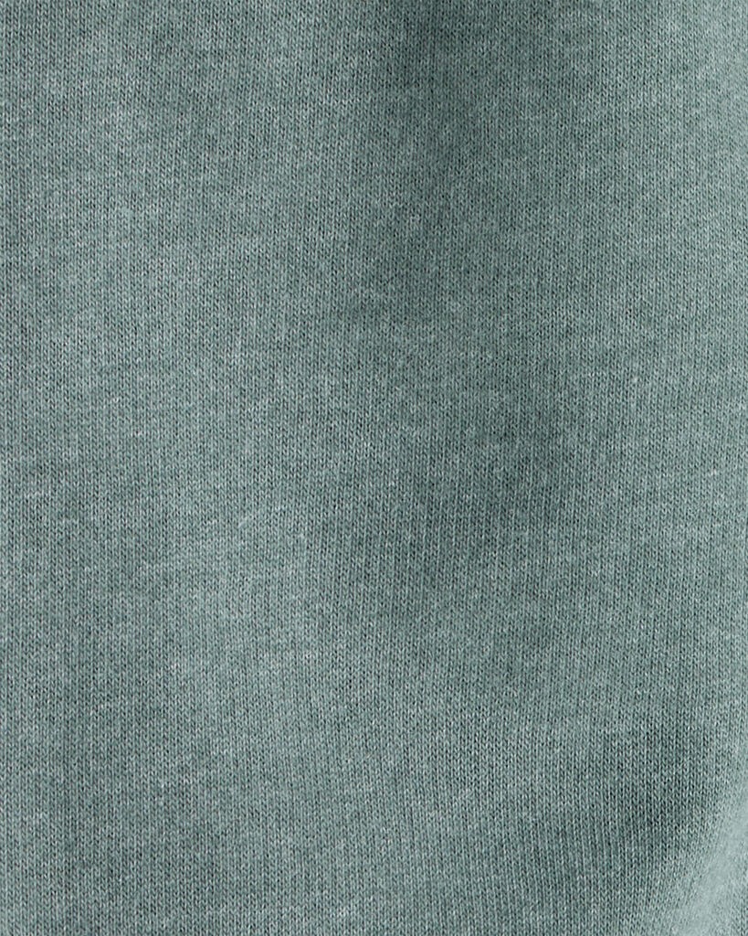 slide 2 of 3, Carter's Carters Baby Boy Solid Fleece Cotton Jogger - Green Green 12M, 1 ct