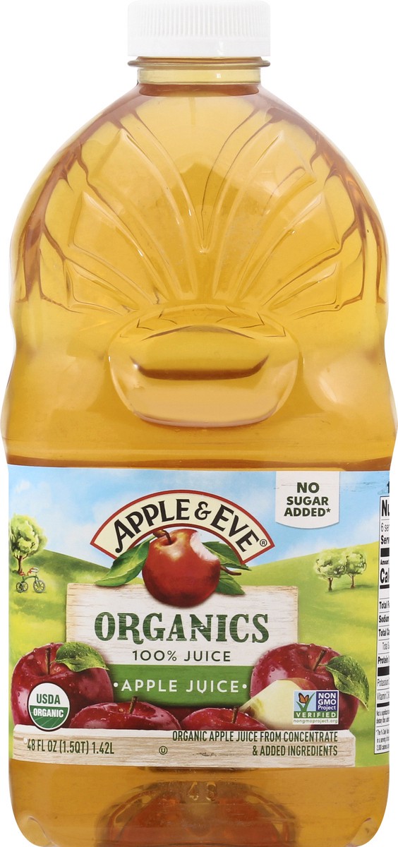 slide 1 of 13, Apple & Eve Organics Apple 100% Juice - 48 oz, 48 fl oz