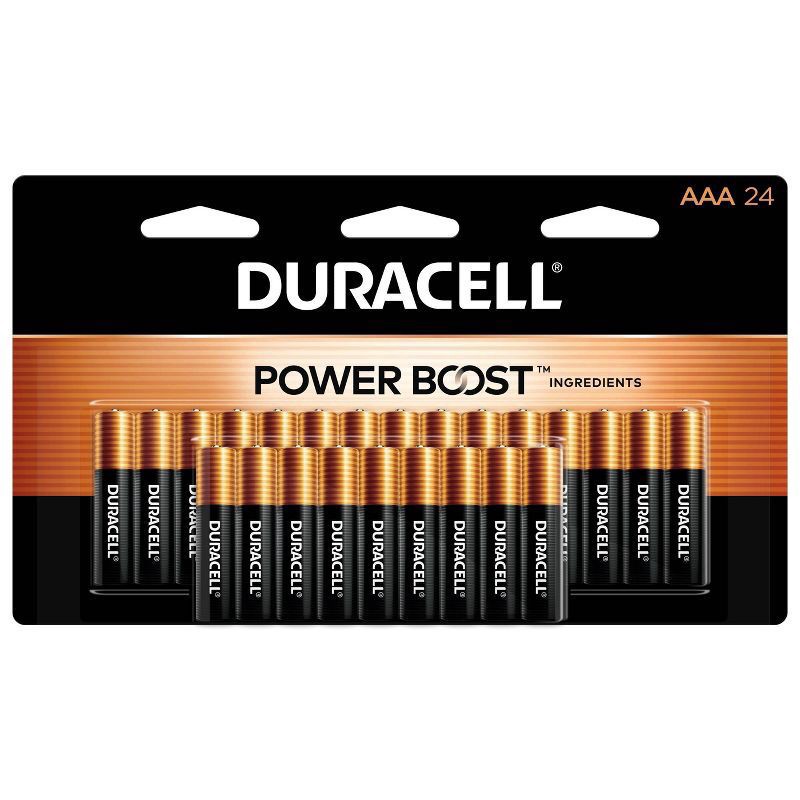 slide 1 of 6, Duracell Coppertop AAA Batteries, 24 ct