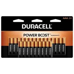 Duracell Coppertop AAA Batteries - 24pk Alkaline Battery: Output 1.5V, Single-Use