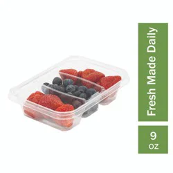 Fresh Cut Strawberry and Blueberry Fruit Tray, 9 oz