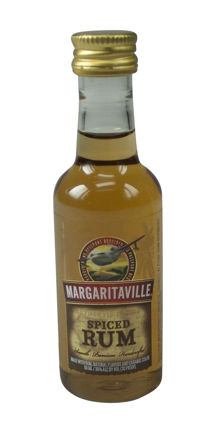 slide 1 of 1, Margaritaville Brewing Co. Spiced Rum, 50 ml