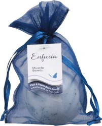 Enfusia Fizz & Foam Muscle Bomb Bath Bomb 4 oz
