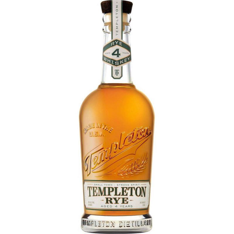 slide 1 of 2, Templeton Rye Templeton 4 Year Rye Whiskey , 750 ml