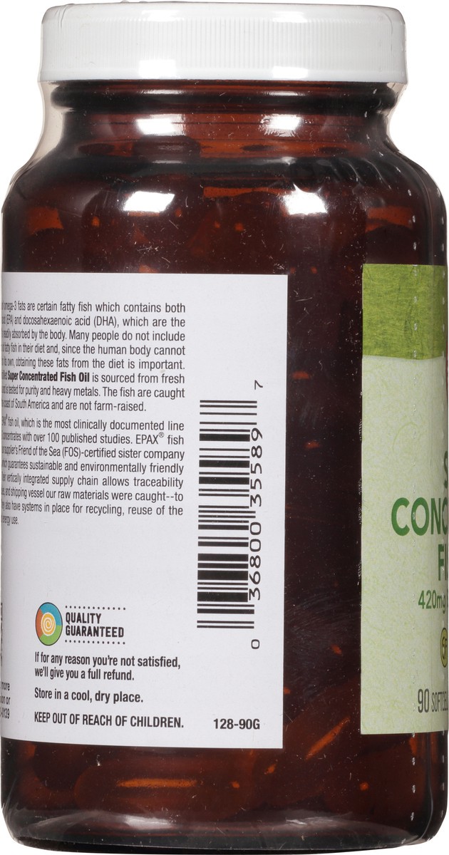 slide 9 of 9, Full Circle Market High Potency Fish Oil Softgels, 90 ct