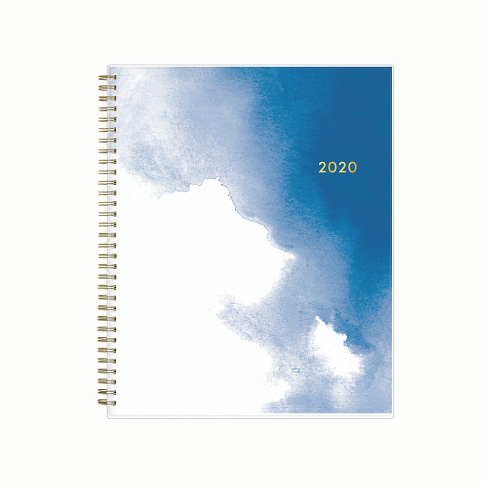slide 1 of 1, Blue Sky Weekly/Monthly Planner, 8-1/2'' X 11'', Essence, January To December 2020, 1 ct