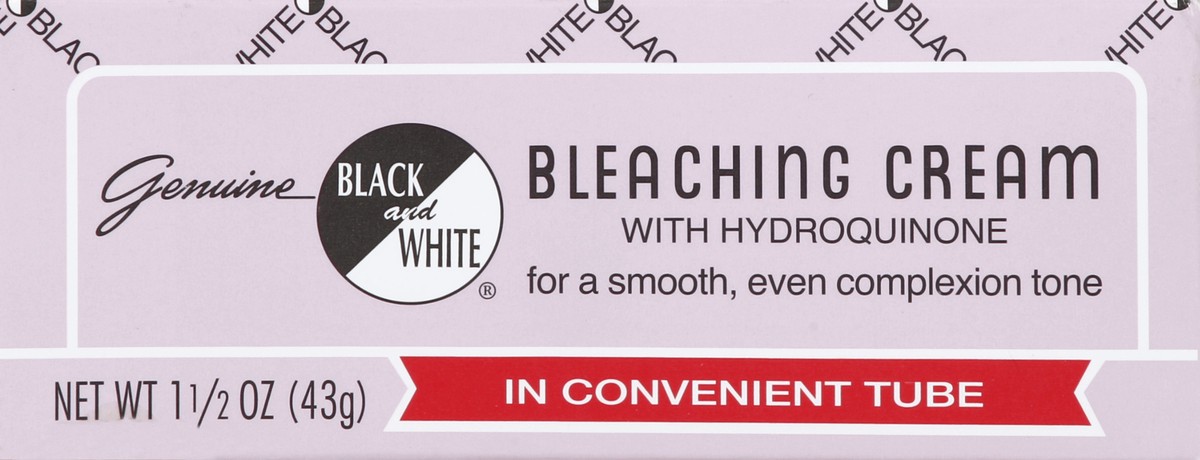 slide 4 of 5, Black and White Bleaching Cream, 1.5 oz