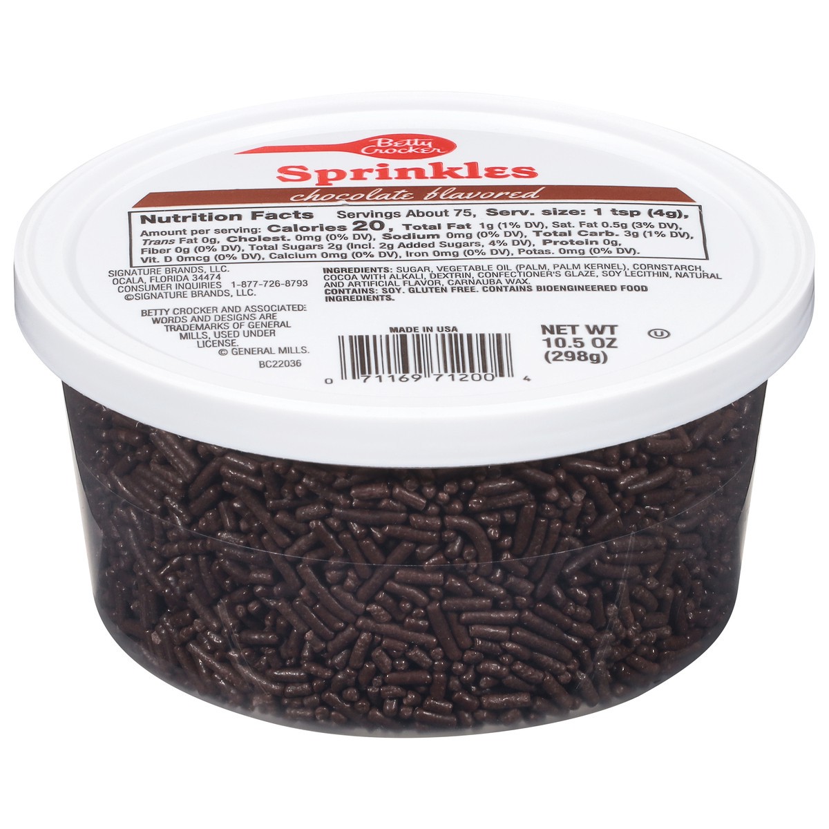 slide 1 of 14, Betty Crocker Chocolate Flavored Sprinkles 10.5 oz, 10.5 oz