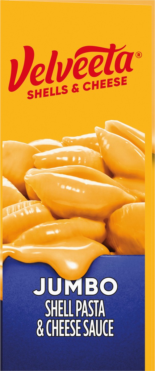 slide 3 of 9, Velveeta Shells & Cheese Jumbo Shell Pasta & Cheese Sauce Meal, 10.1 oz Box, 10.1 oz