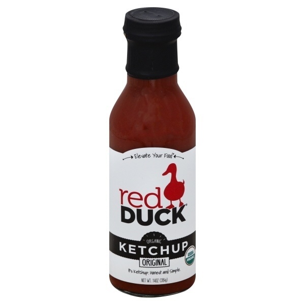 slide 1 of 1, Red Duck Original Organic Ketchup, 14 oz