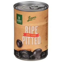 Lowes Foods Large Olives California Ripe Pitted