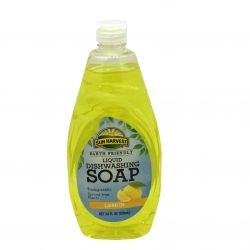 slide 1 of 1, Sun Harvest Lemon Dish Wash, 24 oz