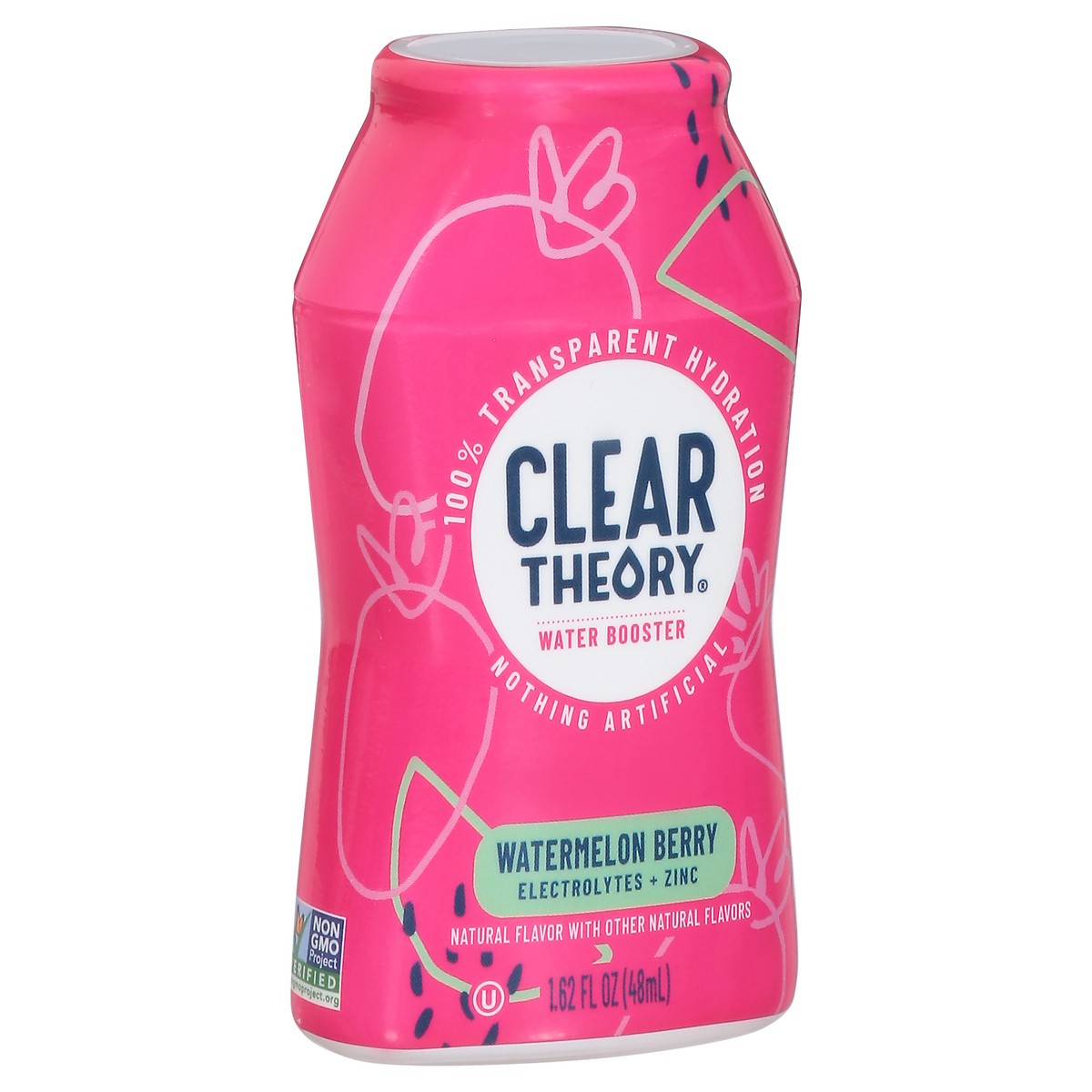 slide 3 of 11, Clear Theory Watermelon Berry Water Enhancer - 1.62 fl oz, 1 ct