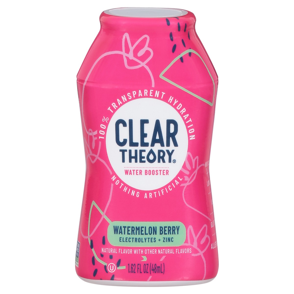 slide 11 of 11, Clear Theory Watermelon Berry Water Enhancer - 1.62 fl oz, 1 ct