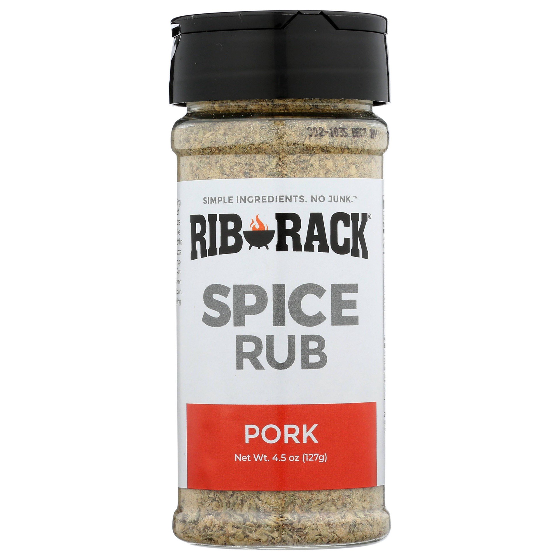 slide 1 of 3, Rib Rack Pork Spice Rub 4.5 oz, 4.5 oz