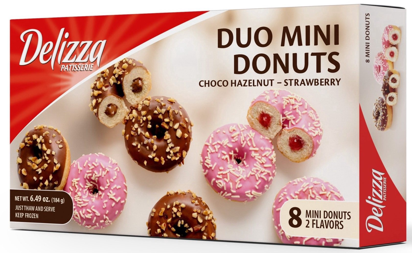 slide 1 of 1, Delizza Duo Mini Dnts Assrt, 8 ct