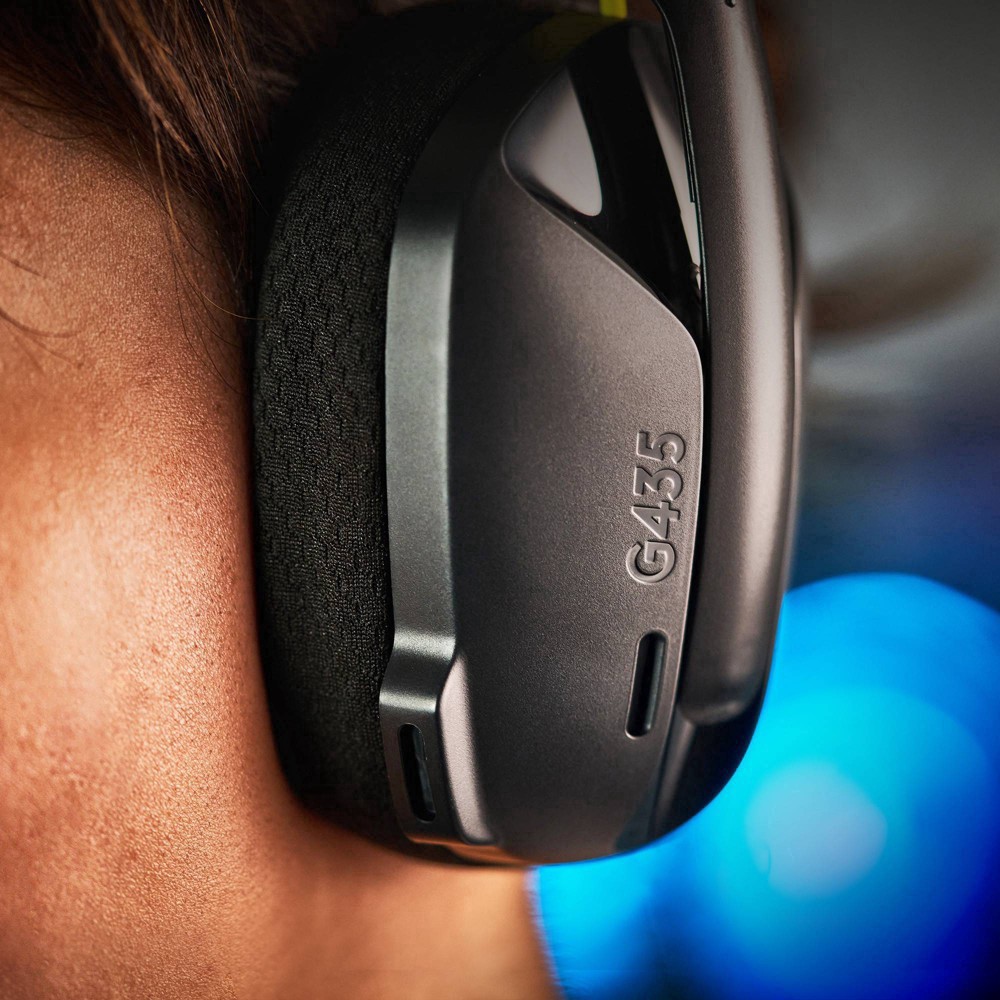 slide 9 of 17, Logitech G435 Lightspeed Wireless Gaming Headset 1 ea, 1 ct