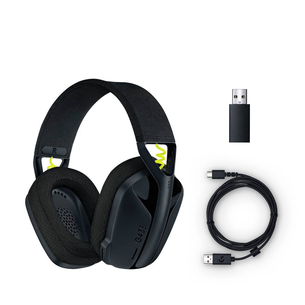 slide 7 of 17, Logitech G435 Lightspeed Wireless Gaming Headset 1 ea, 1 ct