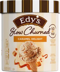 Dreyer's Slow Churned Light Caramel Delight Ice Cream 1.5 qt