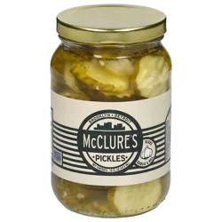 McClure's Garlic Dill Pickle Slices 16 fl oz