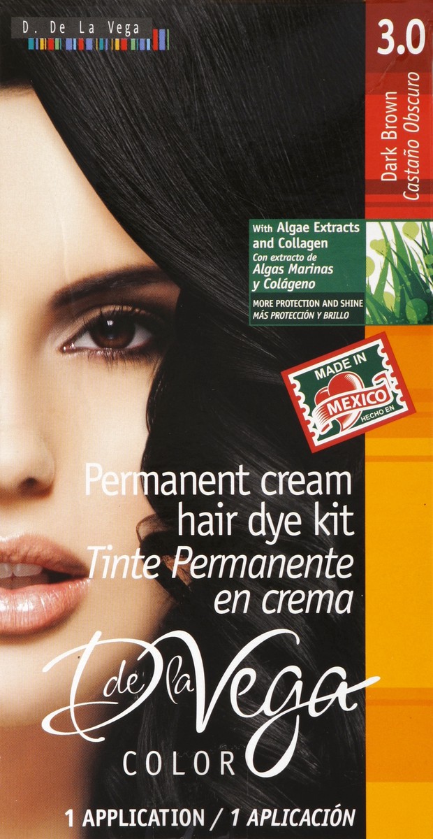 slide 2 of 4, D de la Vega Hair Dye Kit 1 ea, 1 ct