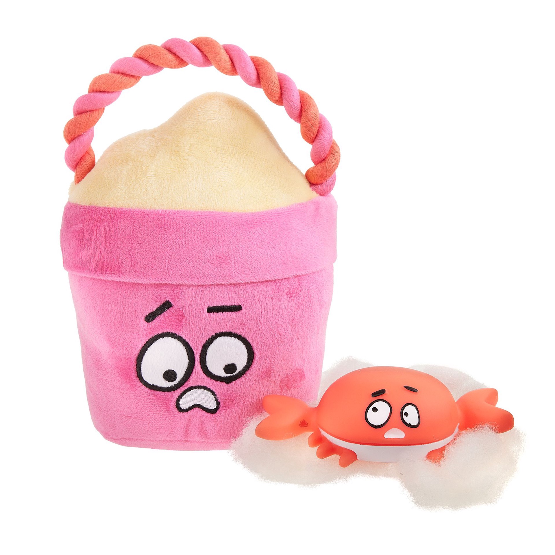 slide 1 of 1, OMG! Surprise Bucket Dog Toy, 1 ct