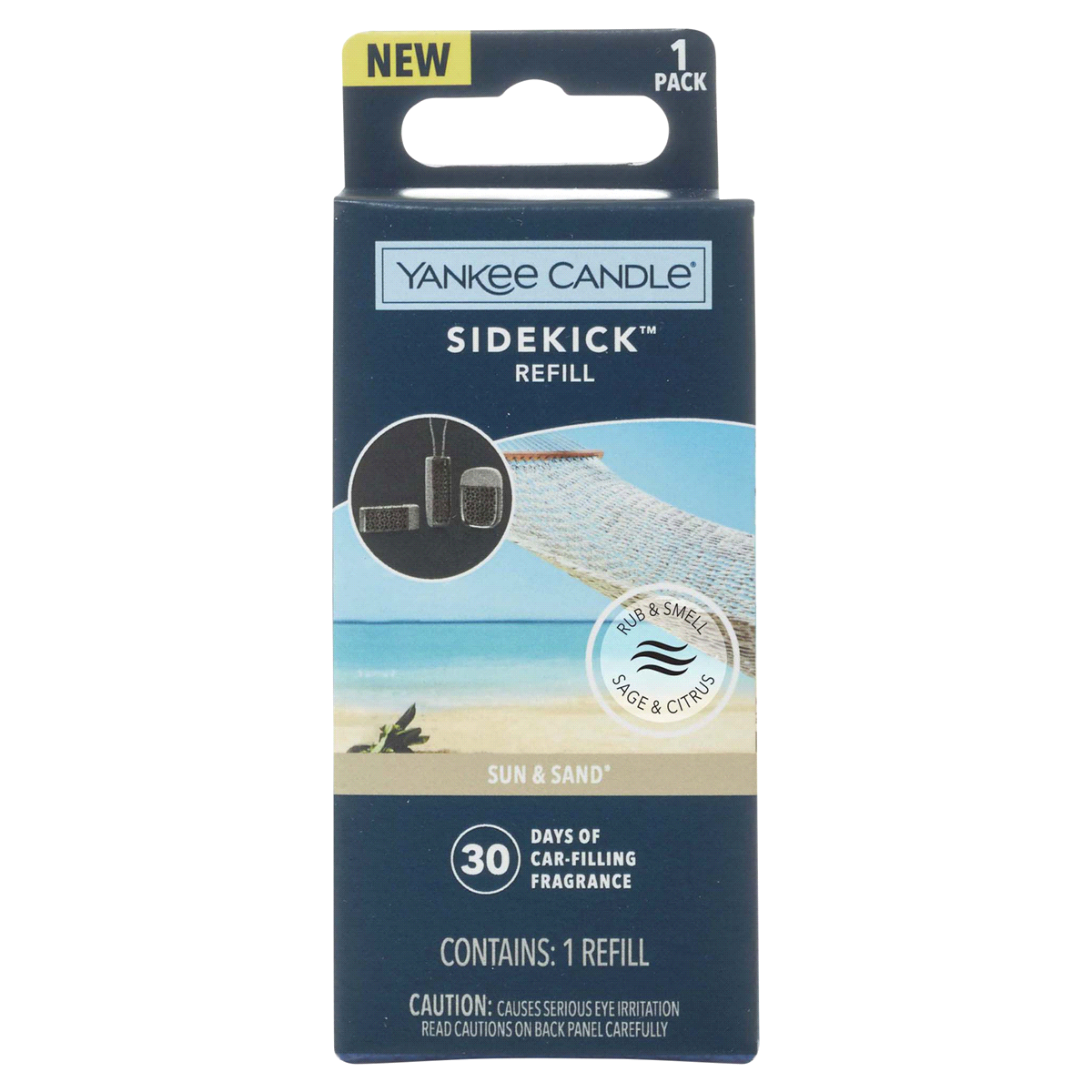 slide 1 of 5, Yankee Candle Sidekick Refill Sun & Sand, 1 ct