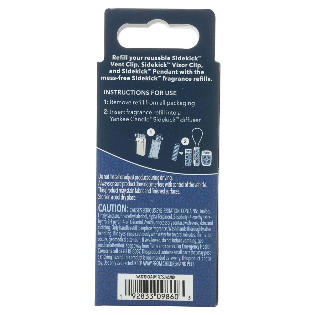 slide 5 of 5, Yankee Candle Sidekick Refill Sun & Sand, 1 ct