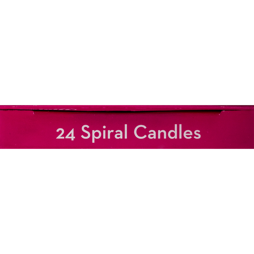 slide 8 of 8, Culpitt Assorted Birthday Spiral Candles, 24 ct