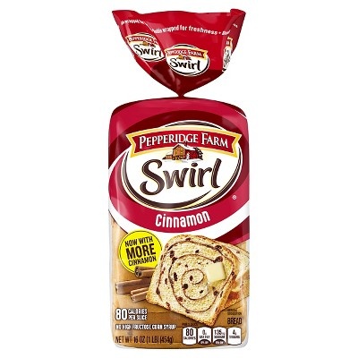 slide 1 of 1, Pepperidge Farm Cinnamon Swirl Bread, 16 oz