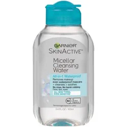 Garnier Unscented Garnier Skin Active Micellar Cleansing Water - For Waterproof Makeup - 3.4 fl oz
