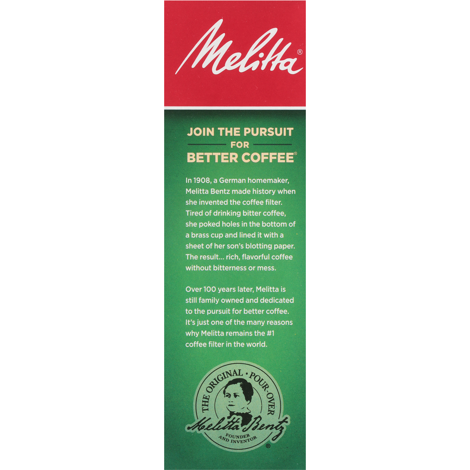 slide 3 of 6, Melitta Bamboo Cone Coffee Filters - 80 ct, 80 ct
