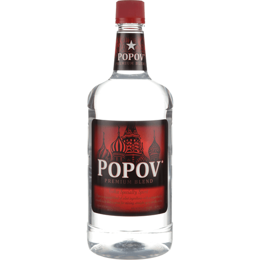 slide 1 of 1, Popov Vodka, 1.75 liter