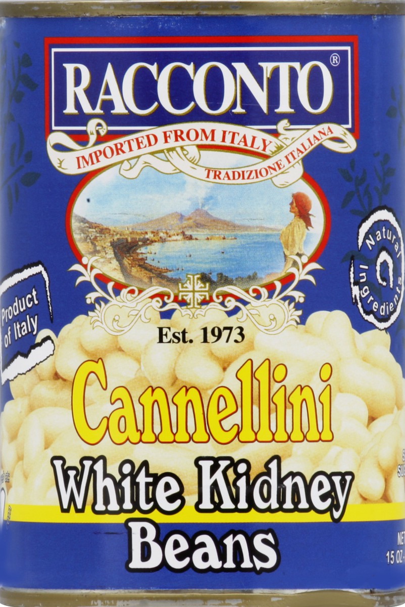 slide 2 of 2, Racconto Cannellini White Kidney Beans, 15.5 oz