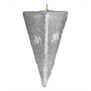 slide 1 of 1, Del Mar 4 OZ Pyramid Sinker 2 CT, 1 ct