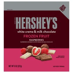 Hershey's Raspberries with White and Milk Chocolate