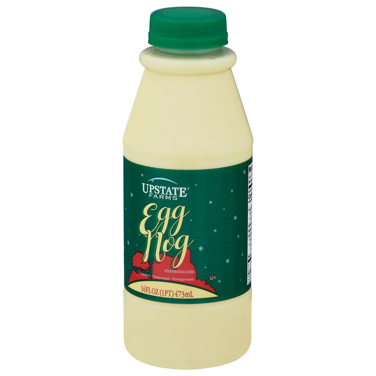 slide 5 of 14, Upstate Farms Eggnog 16 fl oz Bottle, 16 fl oz