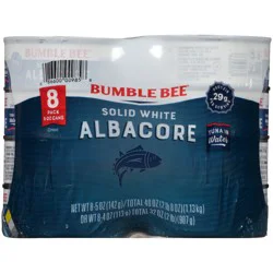 Bumble Bee Solid White Albacore Tuna In Water 8pk/5oz Ea - 40 OZ