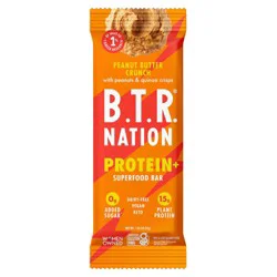B.T.R. Bar Peanut Butter Crunch Superfood Protein Bar