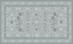 Natco Home Western Rug Grey/Black 20x36 Comfort Mat