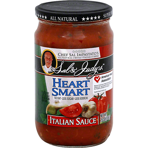 slide 2 of 2, Sal & Judy's Heart Smart Organic Pasta Sauce, 25 oz