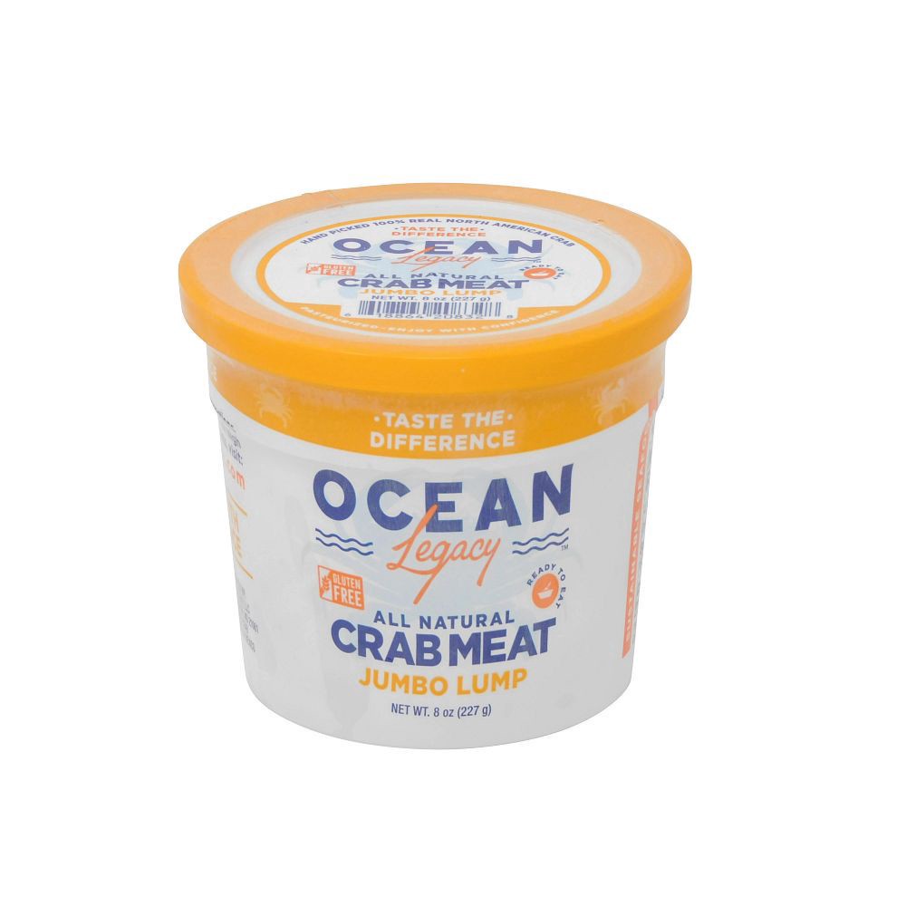 slide 1 of 1, Ocean Tech Jumbo Lump Crab Meat, 8 oz