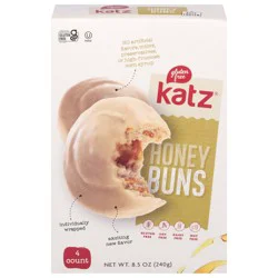 Katz Gluten Free Honey Buns 4 ea