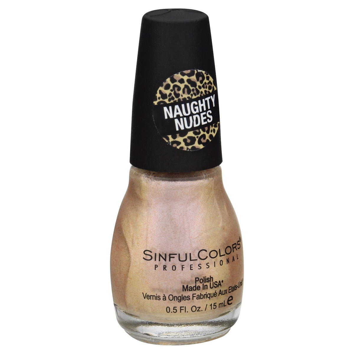 slide 2 of 9, Sinful Colors Naughty Nude Tease 2620 Nail Polish 0.5 oz, 1 ct