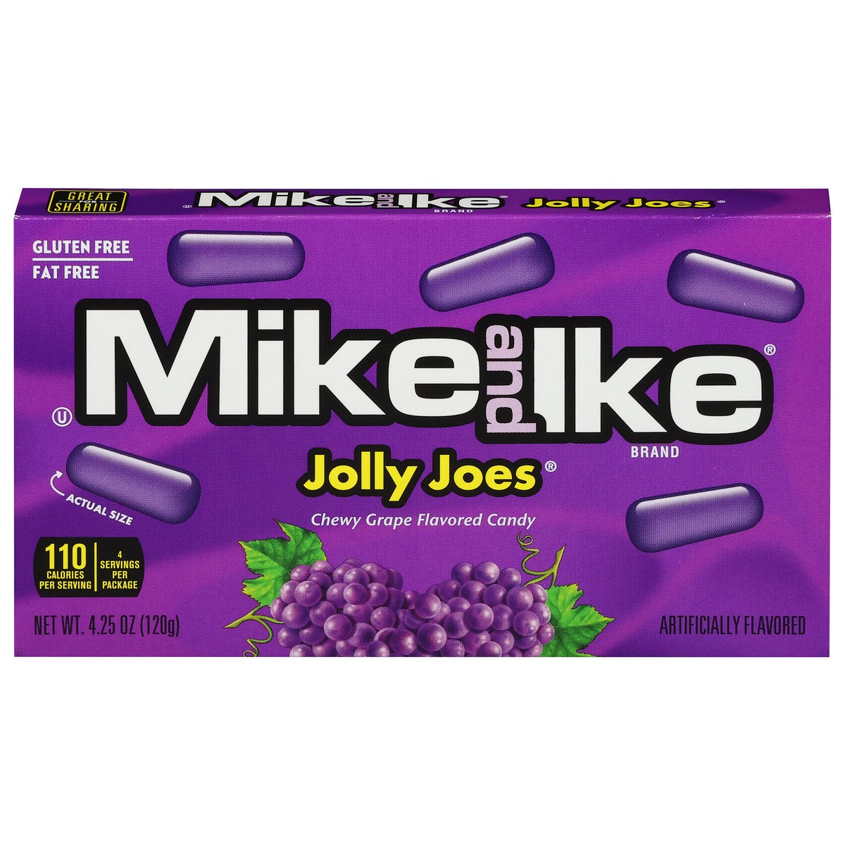 slide 1 of 14, Mike and Ike Jolly Joes Candy 4.25 oz, 4.25 oz