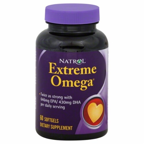 slide 1 of 1, Natrol Extreme Omega, 60 ct