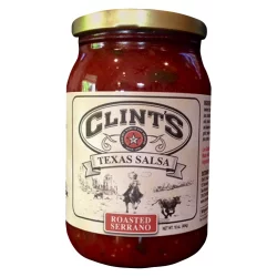 Clint's Texas Roasted Serrano Salsa
